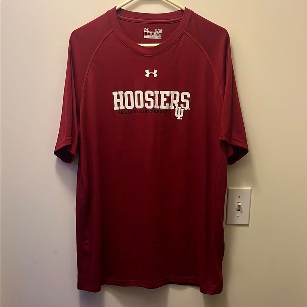Under armor Indiana university Hoosiers Shirt men’s size large